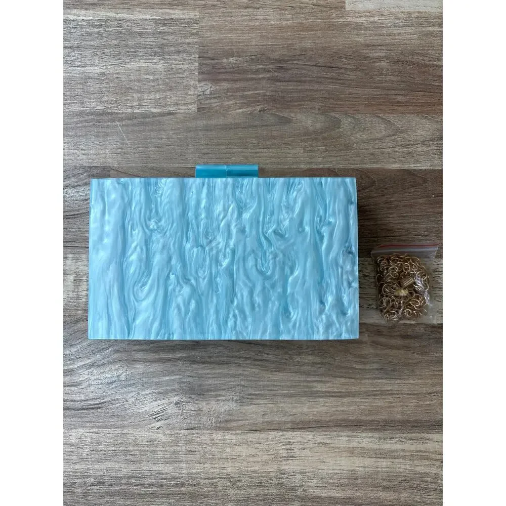 Morgan & Taylor Arya Clutch in Blue
